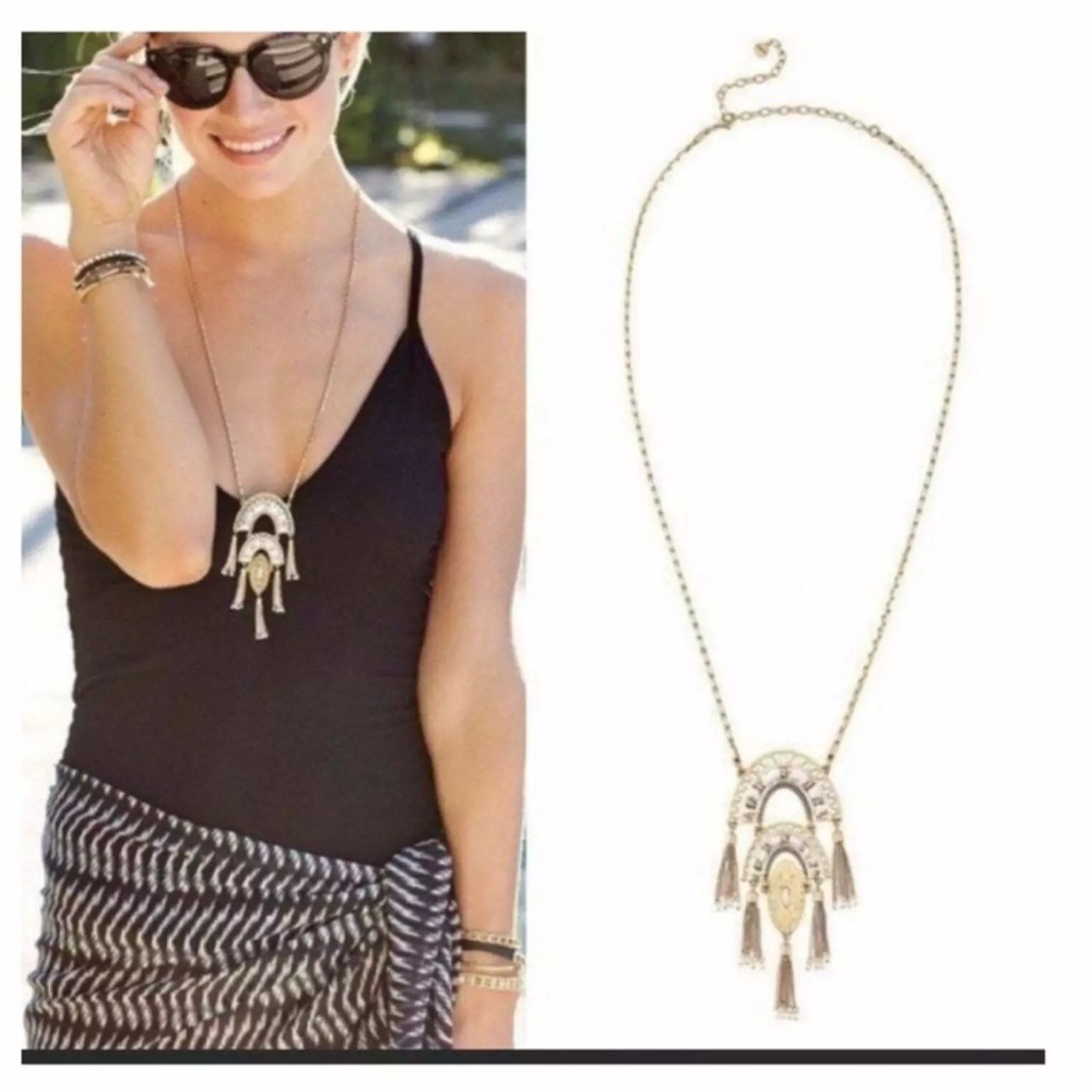 Stella and Dot Mirage Pendant Necklace